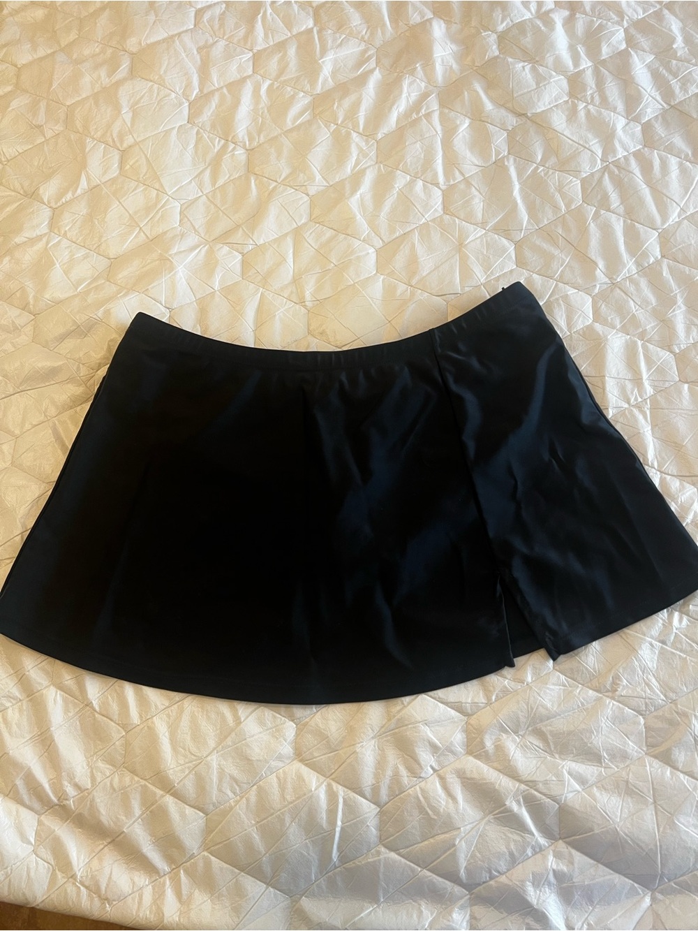 Ceeb Black Women's Swim Skirt w/slit 14